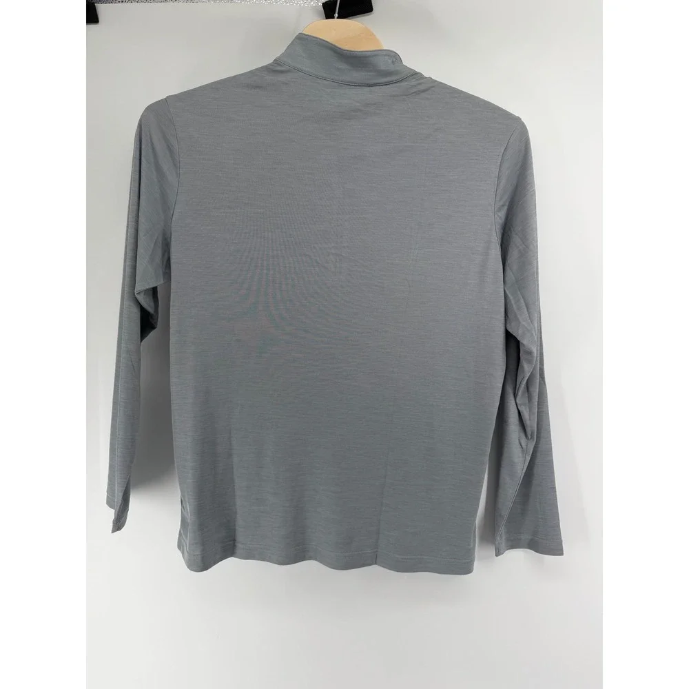 Adidas Golf 1/4 Zip Pullover Mens XL Grey Lightweight Performance Sweatshirt NEW